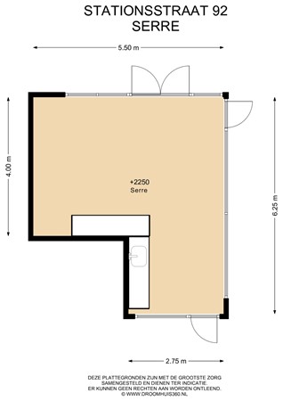 Floorplan - Stationsstraat 92, 6181 AK Elsloo